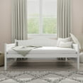 thumbnail image 3 of Hillsdale Staci Traditional Arched Wood Full Daybed, Classic White, 3 of 15