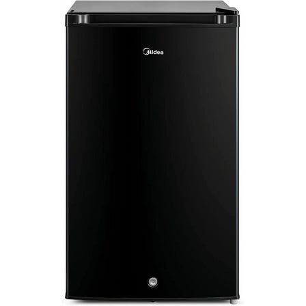 Midea 3 Cubic Ft Upright Freezer, Black, MRU03M2ABB, New