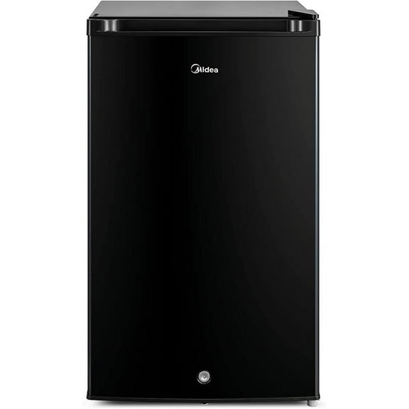 Midea 3 Cubic Ft Upright Freezer, Black, MRU03M2ABB, New