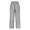 thumbnail image 5 of ABATAB Stripe Pants for Women Beach Vacation Cotton Linen Trousers Wide Leg Loose Elastic Waist Summer Outfits, 5 of 5