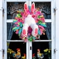 thumbnail image 2 of Easter Bunny Wreath for Front Door, 2026 Upgraded Bunny Butt Garland, Spring Rabbit Wreath Decor for Wall, Porch & Home(XX), 2 of 6