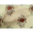 thumbnail image 4 of oneOone Cotton Poplin Fabric Leaves & Floral Block Print Fabric By Yard 56 Inch Wide, 4 of 4