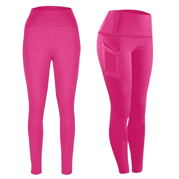 MKLEKYY Conjunto deportivo para mujer, leggings de cintura alta para mujer, pantalones de yoga estilo pantalón de talla grande, leggings de entrenamiento suaves de longitud completa con bolsillos