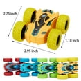 thumbnail image 6 of 4Pcs/Set Small Cars 360 Degree Rotation 4 Wheels Drive Toys Friction Powered Car for Boys Girls (1 Green/1 Blue/1 Red/1 Yellow), 6 of 7