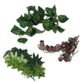 thumbnail image 2 of Amphibian Hanging Plants, Reptile Terrarium Imitation Rattan Vivid Durable Colorful  For Climbing Pets For Home Landscaping For Reptile Terrarium Decorations, 2 of 8