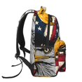 thumbnail image 3 of Gaeub American Bald Eagle Ergonomic Lightweight Laptop Backpack - Multiple Pockets for School, Work, Travel, Outdoor Activities -One Size, 3 of 5