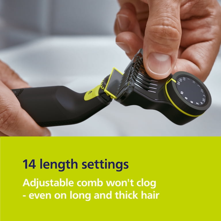 Philips Norelco OneBlade 360 Pro Hybrid Trimmer, Face & Body photo 5