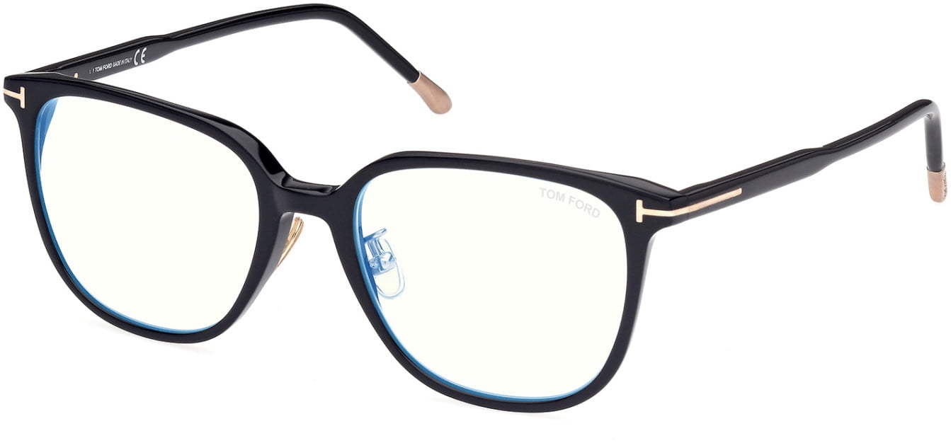 Eyeglasses Tom Ford FT 5778 -D-B Asian fit 001 Shiny Black