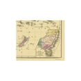 thumbnail image 4 of Historic Map - Oceania - Appleton 1856 - 23 x 27.58 - Vintage Wall Art, 4 of 5