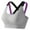 Gray, variant on Darzheoy Sports Bras for Women Sports Bras Pack For Women Strappy Sports Bra With Cups For Yoga Dance Workout Fitness Impact 36