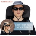 thumbnail image 2 of Sun Hat for Men Women with Neck Flap,UPF 50+ UV Protective Hiking Fishing Hats,Wide Brim Sun Hat for Women&Men, 2 of 5