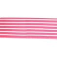 thumbnail image 4 of LaRibbons 2 1/2" Wired Ribbon | Hot Pink/White Stripe | 10 Yard Roll, 4 of 7