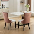 thumbnail image 2 of HighChair, Dining ChairsOf 2 With SolidLegs, NailheadPull Trim, High BackrestKitchen Chairs For Restaurant, 2 of 9