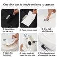thumbnail image 6 of 3-in-1 Robot Vacuum & Mop - Smart Self-Charging Mini Cleaner for Pet Hair/Hard Floors, Ultra-Quiet 800Pa Suction (7in White, USB Rechargeable), 6 of 7