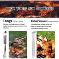 thumbnail image 3 of BBQ Utensil Set Stainless Steel Professional Barbecue Accessories Grill Tool with Bag Easy to Carry, 3 of 5