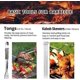 thumbnail image 3 of Juego de utensilios para barbacoa, accesorios profesionales para barbacoa de acero inoxidable, herramienta para parrilla con bolsa, fácil de llevar, 3 of 5