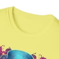 thumbnail image 3 of Man Top Hat Glasses Unisex T-Shirt Boho Hippie Festival Inspired, 3 of 3