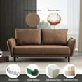 thumbnail image 2 of 71 Inch Sofa for Living Room Modern Sofa Loveseat Soft and Easily Assemble Couch Upholstered, 2 of 7