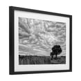 thumbnail image 2 of Stupell Industries Rustic Lodge Solitary Tree Beneath Clouds Black Framed Print Under Glass, 20 x 14, by Jon Evan, 2 of 8
