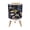 Color 3, variant on Small Trash Can with Lid Elegant Floral Blue Gold Ginkgo Leaves Dark 1.8 Gallon Dog Proof Trash Can Round Garbage Can Waste Bin Wastebasket for Bathroom Bedroom Living Room