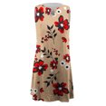 thumbnail image 4 of SMihono Robe d'Été pour Femmes Grande Taille Mode Féminine Imprimée Confortable Sans Manches Décontractée, 4 of 4