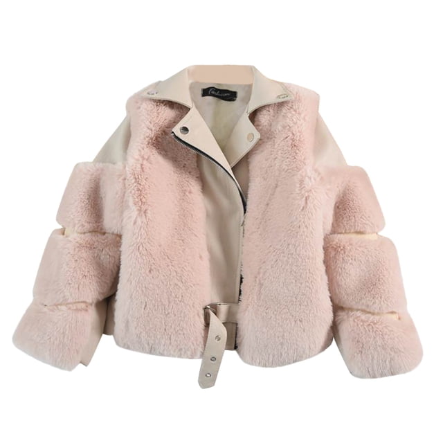 Gibobby Chamarra acolchada para niñasChaqueta de manga larga para niñas pequeñas, Otoño Invierno, forro polar con cremallera, chaquetas sólidas, chaqueta(B, 4-5 Años)