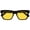 Black (Yellow Lens) - 1 Pair, variant on OPULIZE ERA Blue Light Glasses for Women Men, Oversized Frame with Orange Lens and UV400 Protection, Anti-Reflective & Anti-Glare, Computer & Screen Glasses, Black (Pack of 1)