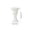 White, variant on COM1950s Ceramic Vase, Home Decor Vase for Flower Arrangement, Tabletop Indoor Decorative Ceramic Vase for Living Room, Office, and Shelf Styling