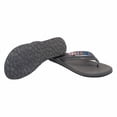 thumbnail image 3 of Flojos Womens Black Lavendar Flip Flops, 3 of 5
