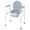White, variant on Soaids 3-in-1 Portable Bedside Commode for Seniors and Adults with Adjustable Height, Includes Bucket and Splash Guard, 300 lb Capacity