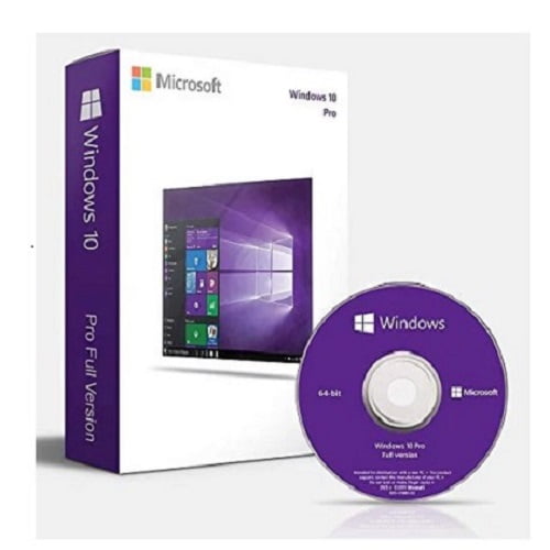 Microsoft Windows 10 Professional 64 Bit OEM DVD with Activation Key