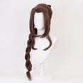 thumbnail image 2 of Peluca para cosplay Finals Fantasy Aerith Gainsborough, pelo sintético, 2 of 3