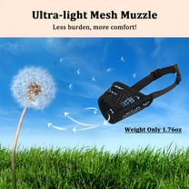 Photo inspiration: Gallery Detail: Dog Muzzle With Escape Proof Elastic Neck Collar Soft Breathable