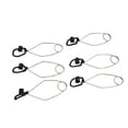 thumbnail image 1 of 6 piezas de clips para almohadillas de flauta, instrumentos de viento, abrazaderas de reparación de clarinete, accesorios para instrumentos musicales,, 1 of 8
