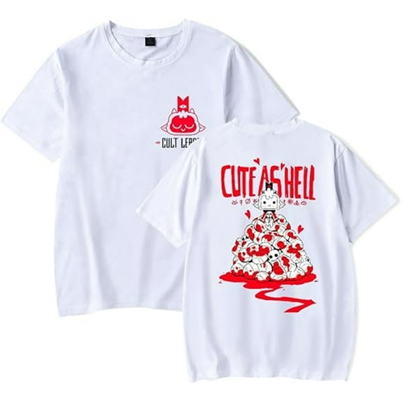 Cult Of The Lamb T-shirt Women Men Casual Short Sleeve Printed Fashion Summer Tops Tee