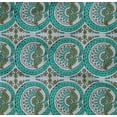 thumbnail image 4 of oneOone Organic Cotton Poplin Twill Fabric Floral & Paisley Block Decor Fabric Printed BTY 42 Inch Wide, 4 of 4