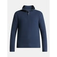 thumbnail image 5 of George Men's & Big Men's Button Mock Neck Sweater with Long Sleeves, Midweight, Sizes S-3XL, 5 of 5