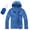 Blue 1, variant on JTieacloth Windproof Jackets Mens Four Seasons Solid Color Packable Rain Jacket Lightweight Windproof Raincoat With Hood Outdoor Rain Gear Travel Hiking Cycling Blue