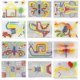 thumbnail image 4 of 685pcs Jigsaw Puzzle Mix Colour Mushroom Nails With Numers Letters Pegboard Educational Construction Creative Diy Mosaic Toys Birthday For Kids Age Ov, 4 of 5