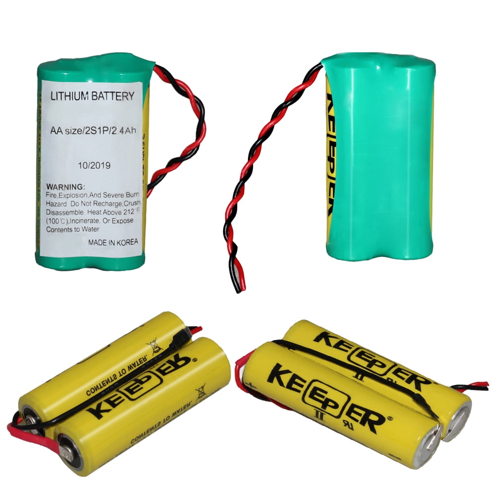 Original Keeper PT-2100 AA size/2S1P/2.4Ah 7.2V Lithium Battery Made in Korea