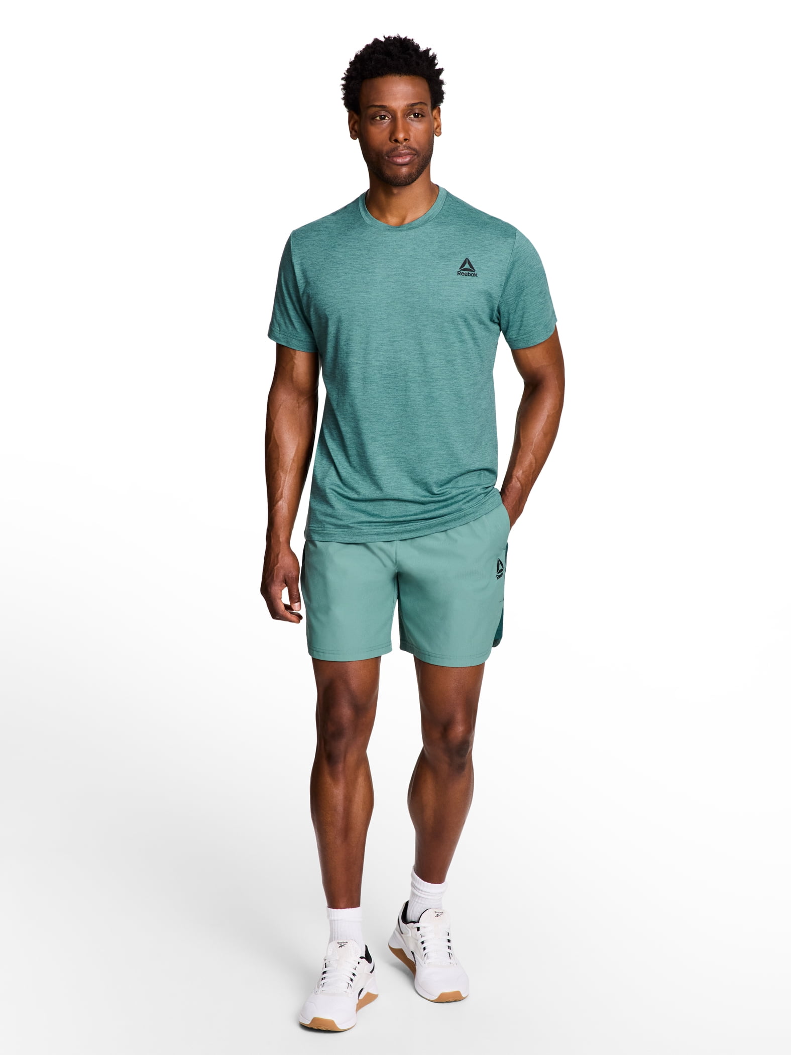 Reebok Men's and Big Men's Woven Shorts, 5" & 7" Inseams, Sizes XS-5XL