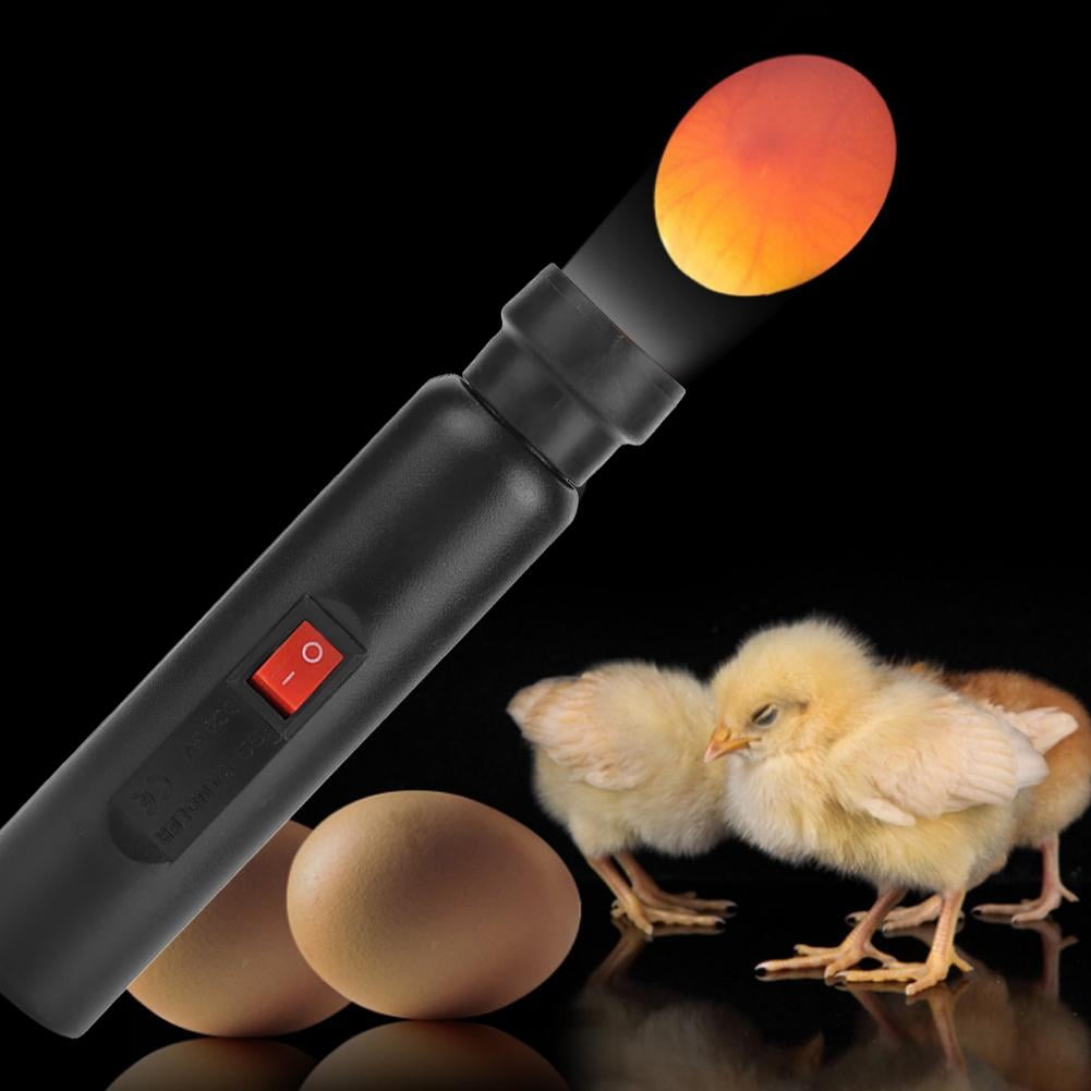 Sonew Egg Candling Lamp,Bright Cool LED Light Egg Candler Tester Egg Candling Lamp Growth