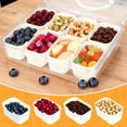 thumbnail image 6 of YOYTOO Snack Box Container with Dividers 8 Compartment Plastic Snackle Boxes Containers Lunch Box with Lids & Handles, 6 of 9