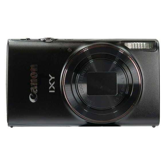 Canon IXY 650 Compact Digital Camera - Black, 12x Optical Zoom, Wi-Fi, Body Only, Compatible with SD Cards