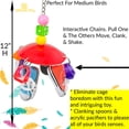 thumbnail image 2 of Bonka Bird Toys 1886 Disk Sneaker Bird Toy., 2 of 7
