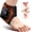 Black, variant on Cordless Heated Ankle Massager for Neuropathy, Foot Massager with 3 Heat and 3 Massage Modes, Ankle Heating Pad Wrap Brace for Circulation, Ideal for Men Women Adults Seniors, Left or Right