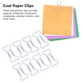 thumbnail image 3 of 30Pcs Fancy Paperclips Bone Shape Funny Crafts Scrapbooking Bookmarks Kids Plans Multi Purpose With Plastic Storage Box, 3 of 8