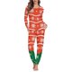 thumbnail image 1 of Pijama de dos piezas de manga larga para mujer, conjunto de ropa de dormir de ocio, Jersey holgado, ropa de estar por casa cómoda, Navidad, otoño, 1 of 4