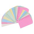 thumbnail image 3 of Minkissy 3Sets Assorted Color Loose Leaf Paper for Daily Notes and Travel Use, 3 of 7
