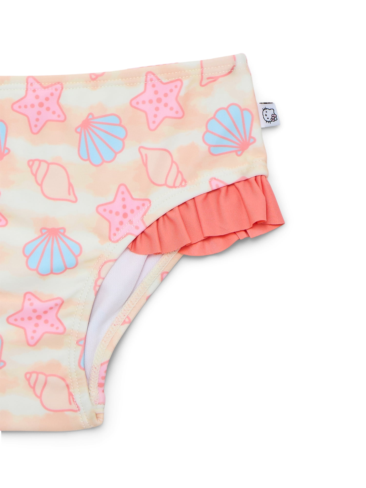Character Toddler Girl Tankini Swimsuit Set, 2-Piece, Sizes 12M-5T